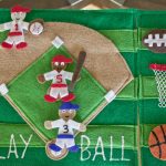 Summer Quiet Book Pattern - Play Ball