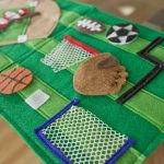 Summer Quiet Book Pattern - Play Ball